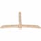 Ekena Millwork Bellingham Smooth Timber Gable Bracket, Douglas Fir, 84"W x 49"H x 3 1/2"D x 5 1/2"F, 14/12 Pitch GBW084X49X0406BEL00SDF - alternate 4